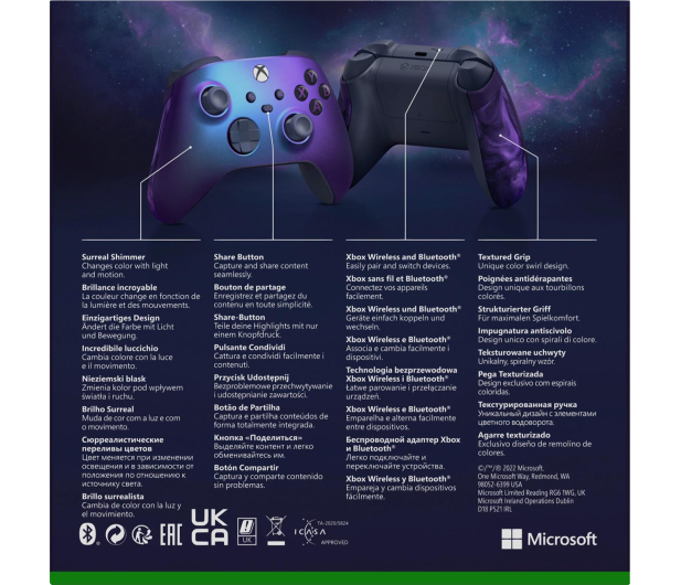 Microsoft Bezprzewodowy kontroler XBOX Stellar Shift - 1468650 - zdjęcie 6